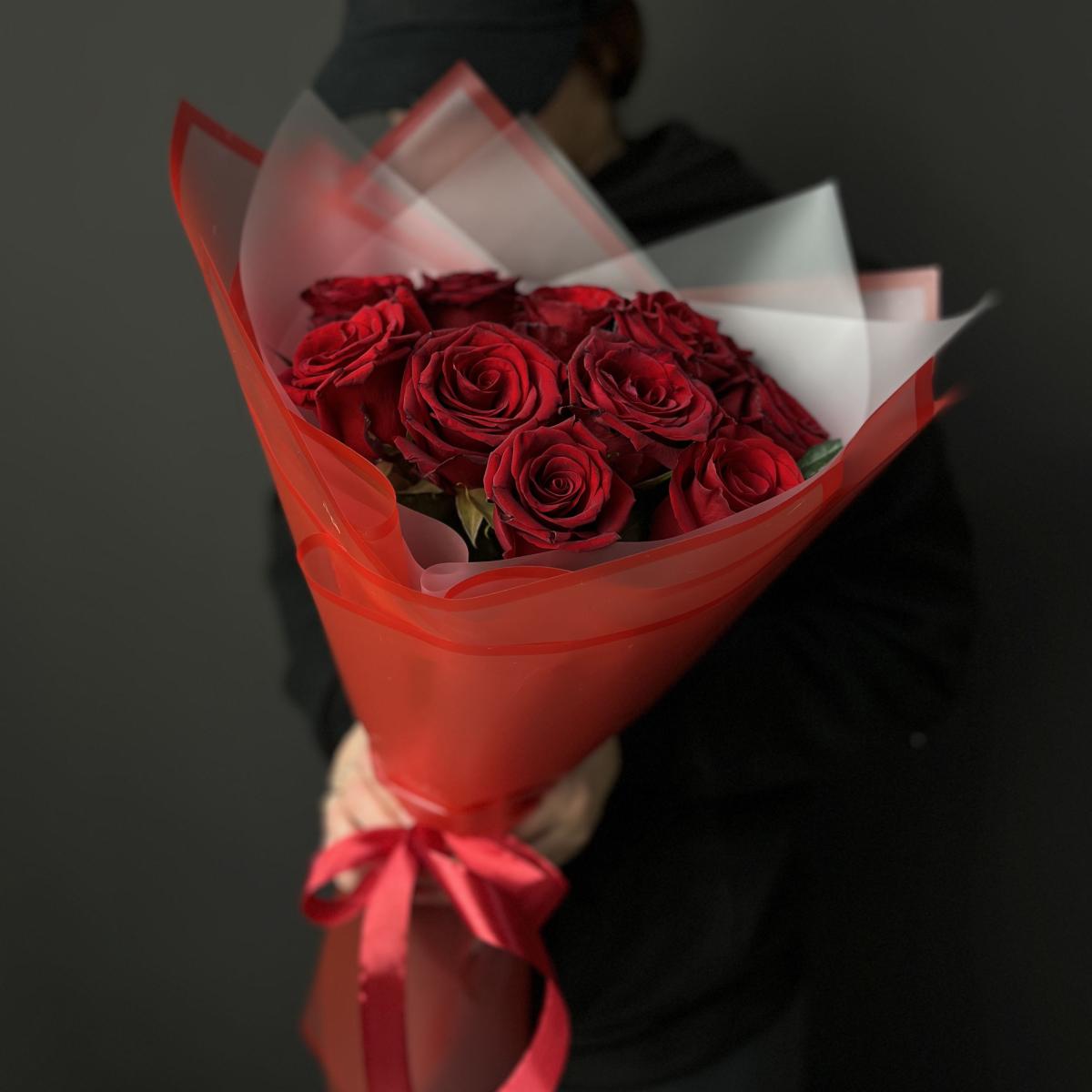 Букет из красных роз