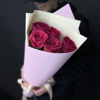 Эквадорская роза 40 см (Розовая)